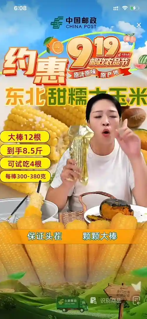 直播间背景图里藏着919农品节的视觉促销密码